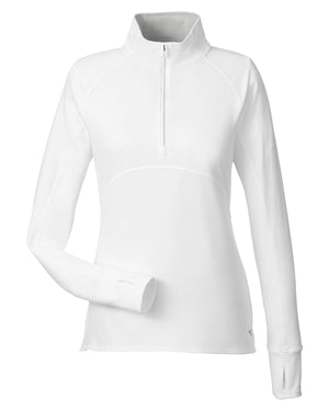 Ladies' Gamer Golf Quarter-Zip - Bright White