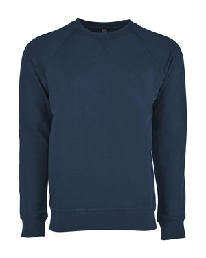 Unisex Laguna French Terry Raglan Sweatshirt - Cool Blue