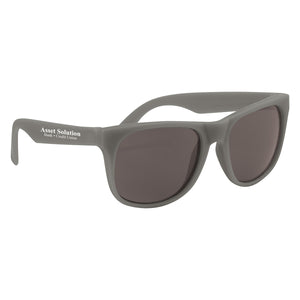 Rubberized Sunglasses - Gray