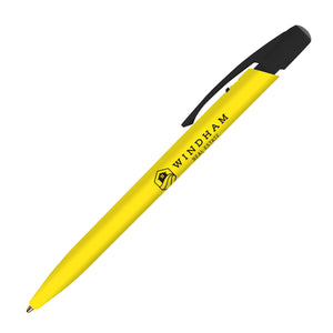 BIC® Media Clic™ Pen - Yellow With Black