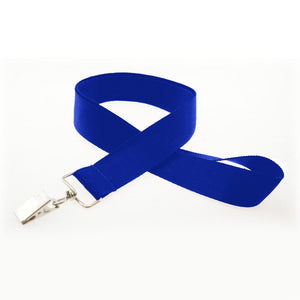 1" BEST Value Lanyard - Royal Blue