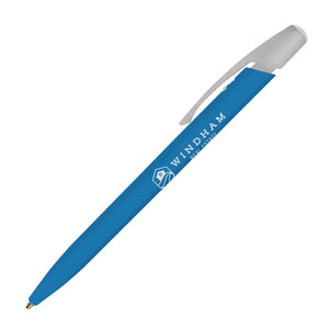 BIC® Media Clic™ Pen - Light Blue With Silver