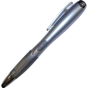 Eclipse Soft Stylus Pen with LED Light CM1100 - Silver