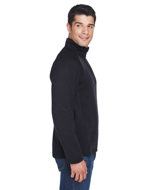 Devon & Jones Adult Bristol Sweater Fleece Quarter-Zip