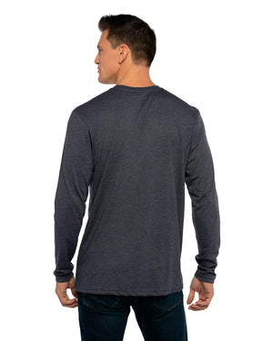 Next Level Apparel Men's Triblend Long-Sleeve Crew