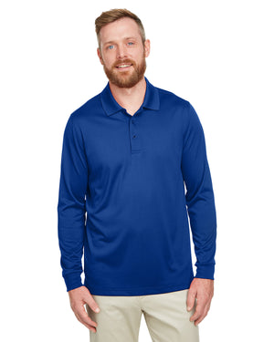 Harriton Men's Advantage Snag Protection Plus IL Long Sleeve Polo