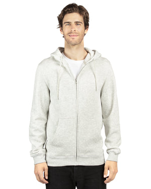 Threadfast Unisex Ultimate Fleece Full-Zip Hooded Sweatshirt