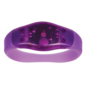 Safety Light Wristband - Purple