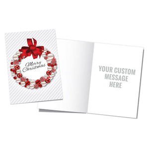 Holiday Cards - Custom Inside Design and Message - D