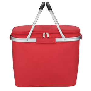 Picnic Fun Collapsible Kooler Basket - Red