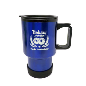 14 Oz. Retro Car Mug - CM2183 - Blue