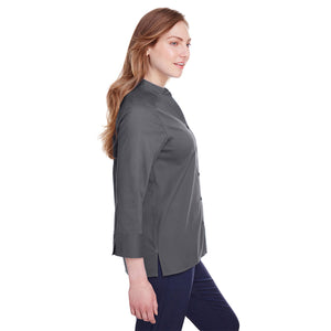 Devon & Jones Ladies' Crown  Collection® Stretch Broadcloth 3/4 Sleeve Blouse