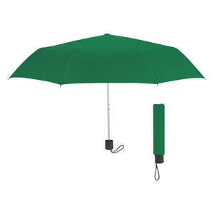 42" Arc Telescopic Umbrella With 100% RPET Canopy - Green