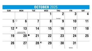 Homes 2025 Promotional Desk Calendar