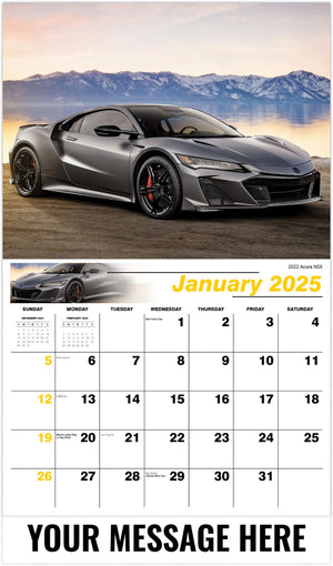 Galleria Exotic Car - 2025 Promotional Calendar