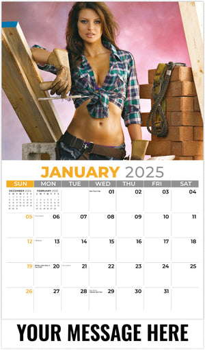 Galleria Building Babes - 2025 Promotional Calendar