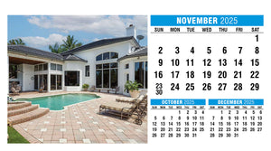 Homes 2025 Promotional Desk Calendar