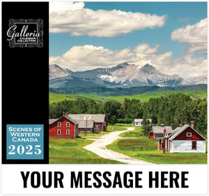 Galleria Scenes of Western Canada - 2025 Promotional Calendar