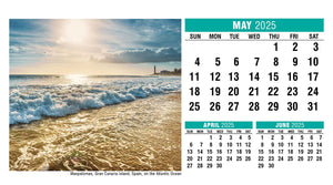 Sun, Sand & Surf 2025 Promotional Desk Calendar