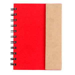 Small Spiral Notebook With Sticky Notes And Flags