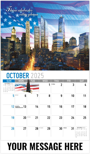 Galleria America The Beautiful - 2025 Promotional Calendar