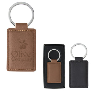 Leatherette Executive Key Tag