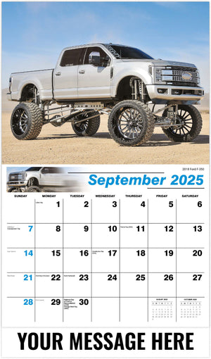 Galleria Pumped-Up Pickups - 2025 Promotional Calendar