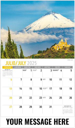 Galleria Scenes of Mexico (ENG/Sp) - 2025 Promotional Calendar