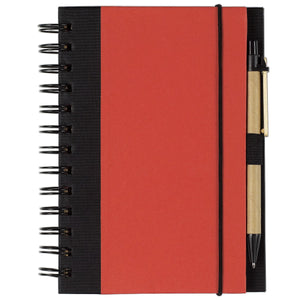 Eco-Friendly 5" X 7" Spiral Notebook & Pen