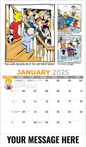 Galleria Dennis The Menace - 2025 Promotional Calendar