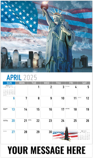 Galleria America The Beautiful - 2025 Promotional Calendar