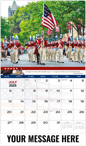 Galleria Home of the Brave - 2025 Promotional Calendar