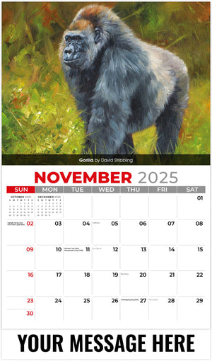 Galleria Wildlife Portraits - 2025 Promotional Calendar