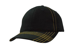 6 Onl BHC Cap with Contrast Stitching - Custom Embroidered