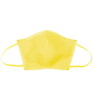 Flat Fold Canvas Face Mask With Elastic Loops