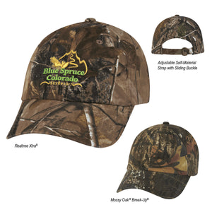 Realtree® And Mossy Oak® Hunter's Hideaway Camouflage Cap