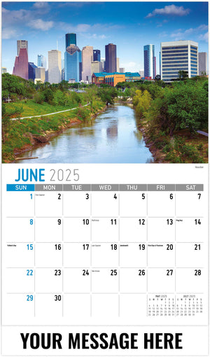 Galleria Scenes of Texas - 2025 Promotional Calendar