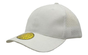 6 Panel Mesh with Sandwich Dream Fit Cap - Custom Embroidered