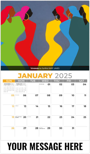 Galleria Celebration of African American Art - 2025 Promotional Calendar