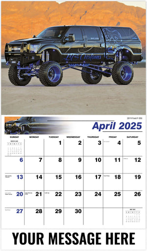 Galleria Pumped-Up Pickups - 2025 Promotional Calendar