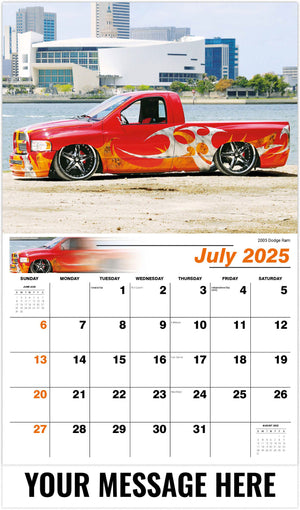 Galleria Pumped-Up Pickups - 2025 Promotional Calendar