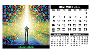 Motivation 2025 Promotional Desk Calendar