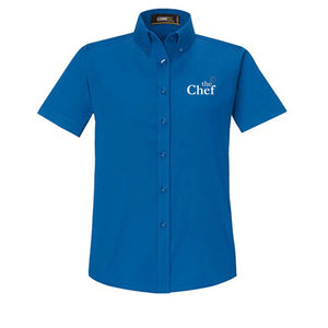 Core365 Origin Short Sleeve Twill Shirt - Women