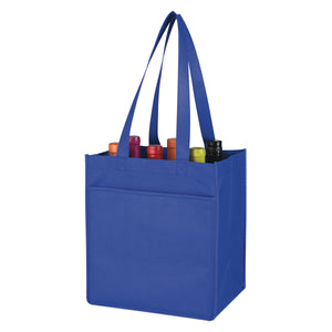 Non-Woven 6 Bottle Wine Tote