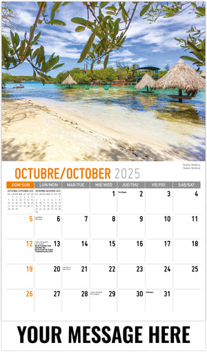 Galleria Beauty of Latin America (ENG/Sp) - 2025 Promotional Calendar