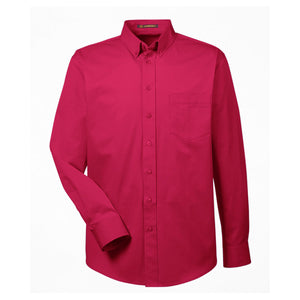 Long Sleeve Twill Shirt with Teflon - Men