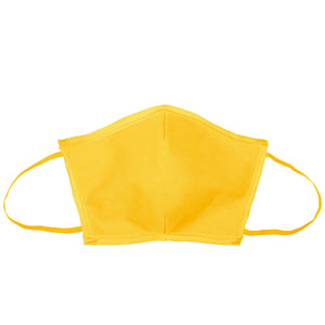 Flat Fold Canvas Face Mask With Elastic Loops