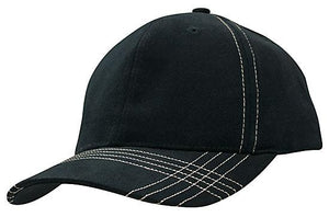 6 Onl BHC Cap with Contrast Stitching - Custom Embroidered