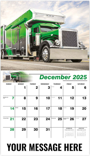 Galleria Kings Of The Road - 2025 Promotional Calendar