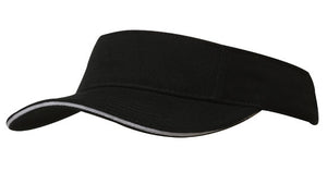 BHC Visor with Sandwich - Custom Embroidered